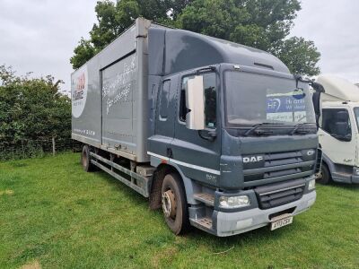 2013 DAF CF 65.220 4x2 GRP Box Body Rigid