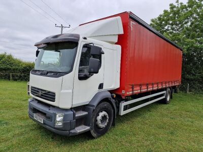 2013 Volvo FL 4x2 Curtainside Rigid