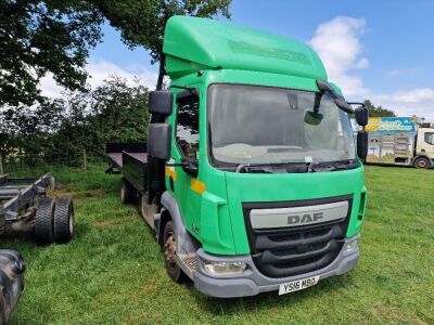 2016 DAF LF150 4x2 Flat Rigid