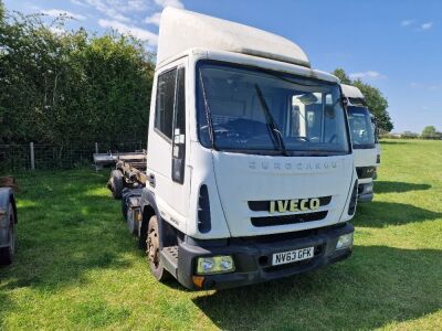 2014 Iveco Euro Cargo 75 E16 4x2 Chassis Cab