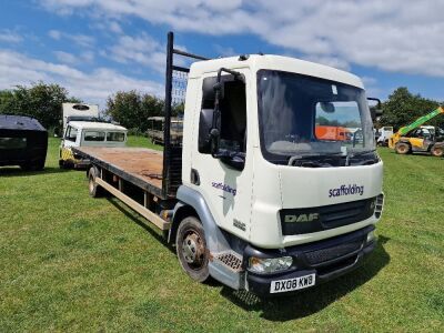 2008 DAF LF45 140 4x2 Flat Body Rigid