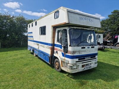 1993 Iveco 75 E14 4x2 Horsebox