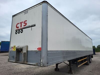 2008 Montracon Tandem Axle Box Trailer