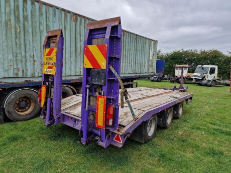 2007 Andover Triaxle Drawbar Low Loader Trailer