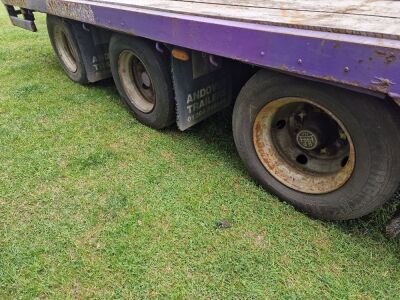 2007 Andover Triaxle Drawbar Low Loader Trailer - 6