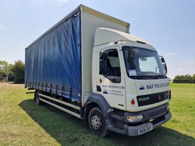 2006 DAF LF55 180 4x2 Curtainside Rigid