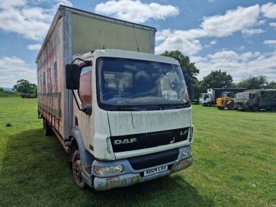 2004 DAF LF45 170 4x2 Curtainside Rigid