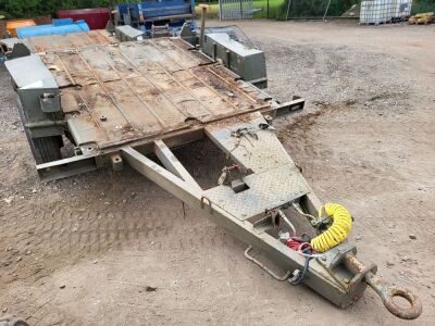 Reynolds Baughton Single Axle Drawbar Military 2.5ton Flat Trailer - 2