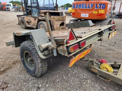 Reynolds Baughton Single Axle Drawbar Military 2.5ton Flat Trailer - 3