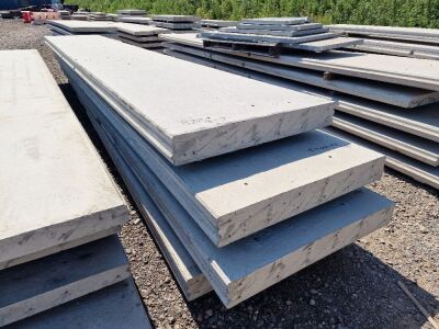 4 x 6100 x 1000 x 140mm Reinforced Concrete Panel