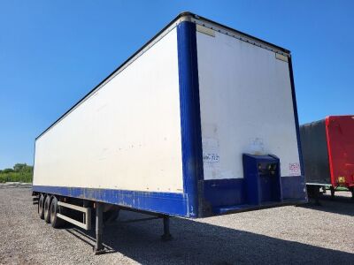 2002 Montracon Triaxle Box Trailer
