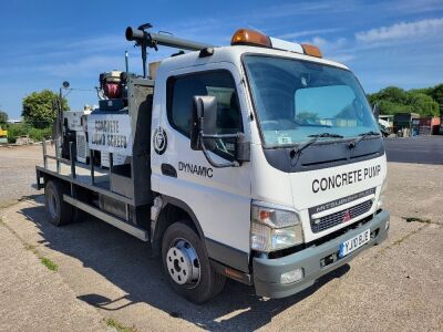 2010 Mitsubishi Fuso 4x2 Concrete Pump