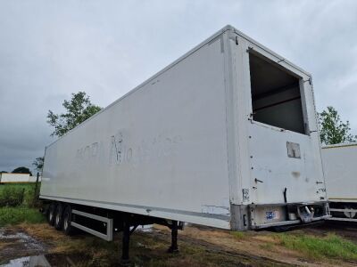 2015 Montracon 13.6m Triaxle Insulated Box Van Trailer - 2