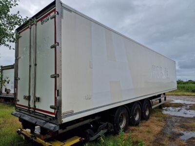 2015 Montracon 13.6m Triaxle Insulated Box Van Trailer - 3