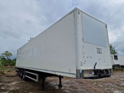 2015 Montracon 13.6m Triaxle Insulated Box Van Trailer - 3