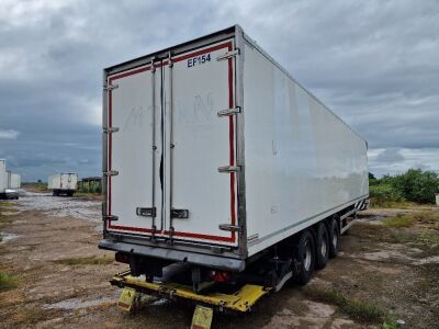 2015 Montracon 13.6m Triaxle Insulated Box Van Trailer - 4