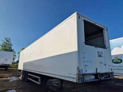 2015 Montracon 13.6m Triaxle Insulated Box Van Trailer - 3