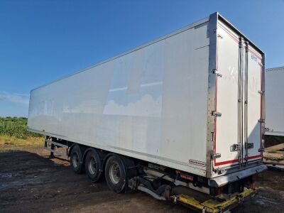 2015 Montracon 13.6m Triaxle Insulated Box Van Trailer - 4