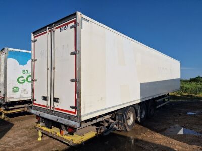 2015 Montracon 13.6m Triaxle Insulated Box Van Trailer - 6