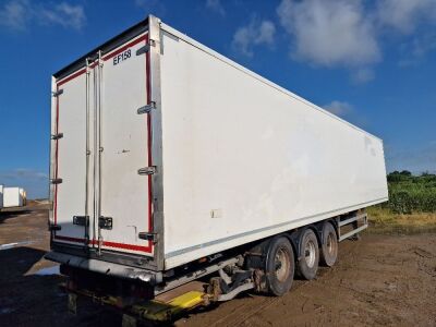 2015 Montracon 13.6m Triaxle Insulated Box Van Trailer - 4