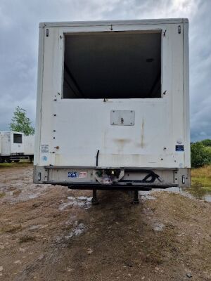 2015 Montracon 13.6m Triaxle Insulated Box Van Trailer - 2