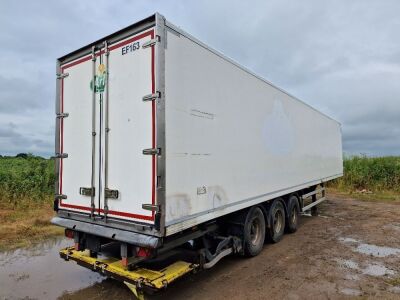 2015 Montracon 13.6m Triaxle Insulated Box Van Trailer - 4