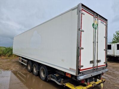 2015 Montracon 13.6m Triaxle Insulated Box Van Trailer - 6