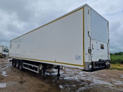 2014 Montracon 13.6m Triaxle Insulated Box Van Trailer - 3