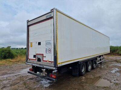 2014 Montracon 13.6m Triaxle Insulated Box Van Trailer - 4