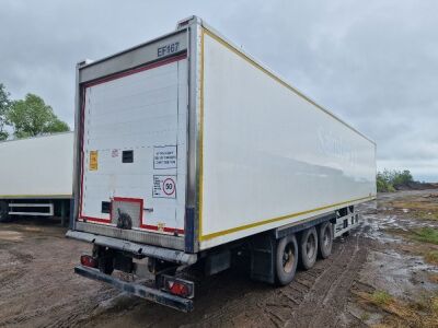 2014 Montracon 13.6m Triaxle Insulated Box Van Trailer - 4