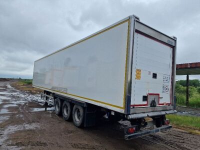 2014 Montracon 13.6m Triaxle Insulated Box Van Trailer - 6