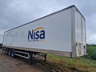 2006 Montracon 13.6m Triaxle Insulated Box Van Trailer - 3