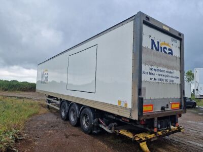 2006 Montracon 13.6m Triaxle Insulated Box Van Trailer - 4