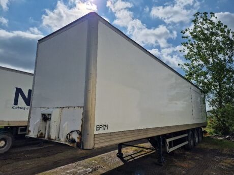 2006 Montracon 13.6m Triaxle Insulated Box Van Trailer