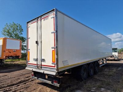 2010 Montracon 13.6m Triaxle Insulated Box Van Trailer - 4