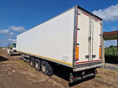 2010 Montracon 13.6m Triaxle Insulated Box Van Trailer - 6