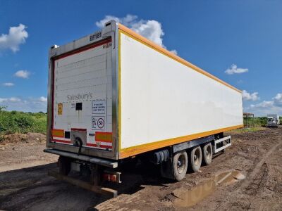 2010 Grays & Adams 13.6m Triaxle Insulated Box Van Trailer - 7