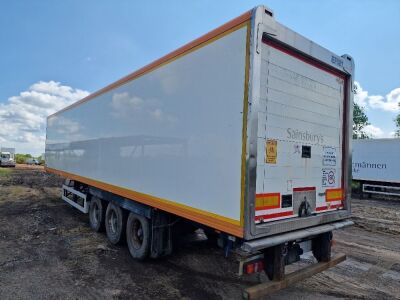 2010 Grays & Adams 13.6m Triaxle Insulated Box Van Trailer - 10