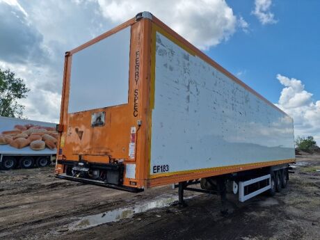 2010 Grays & Adams 13.6m Triaxle Fridge Trailer