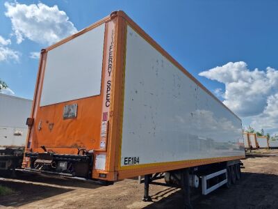 2010 Grays & Adams 13.6m Triaxle Fridge Trailer