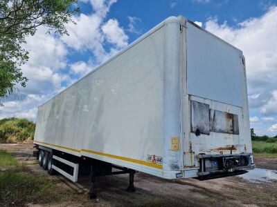 2011 Grays & Adams 13.6m Triaxle Insulated Box Van Trailer - 3