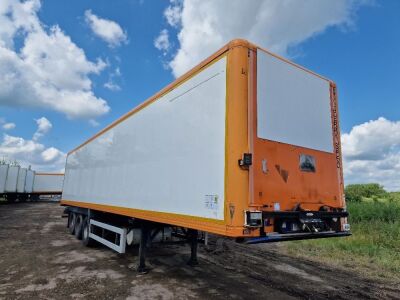 2010 Grays & Adams 14.020m Triaxle Insulated Box Van Trailer - 3