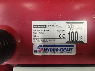 Mountfield SD-108 Hydro Ride On Mower - 6