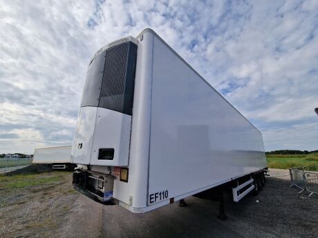 2015 Chereau 14.040m Triaxle Fridge Trailer