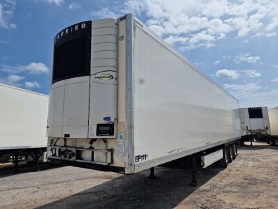 2012 Krone 14m Triaxle Fridge Trailer