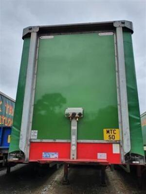 2016 Montracon Triaxle Curtainside Trailer - 14