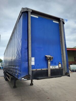 2009 Montracon 13.6m Triaxle Curtainside Trailer - 2