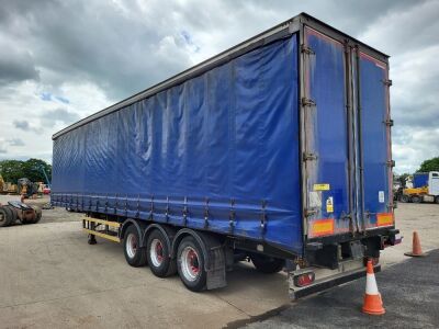 2009 Montracon 13.6m Triaxle Curtainside Trailer - 3