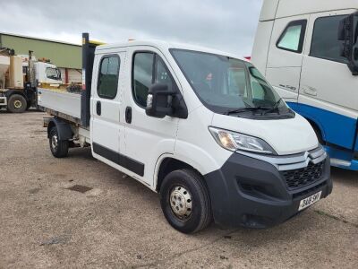 2018 Citroen Relay 35 L3 Crew Cab Tipper