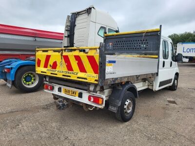 2018 Citroen Relay 35 L3 Crew Cab Tipper - 3